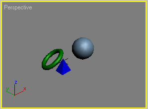 Рис. 19. Вид окна Perspective после автоматической корректировки масштаба инструментом Zoom Extents
