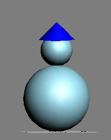 Рис. 28. Готовый снеговик