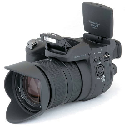 Sony Cyber-shot DSC-R1 сочетание достоинств цифровых зеркальных камер и удобства компактных аппаратов