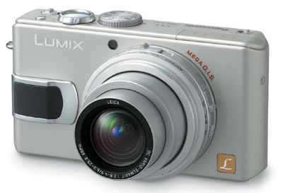 Panasonic Lumix DMC-LX1 фотоаппарат, оснащенный светочувствительным сенсором формата 16:9