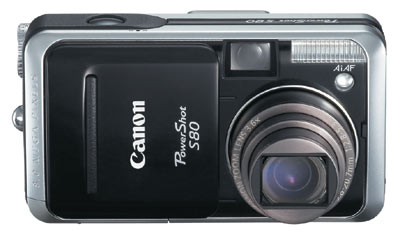 Canon PowerShot S80 маленькая камера