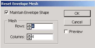 Рис. 100. Параметры наложения градиентной сетки