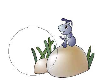 Рис. 24. Установка маркера мыши