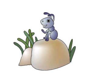 Рис. 25. Изображение после первого воздействия инструмента Twirl