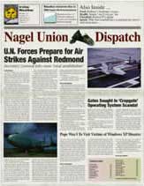 Рис. 94. Исходное растровое изображение газетной страницы