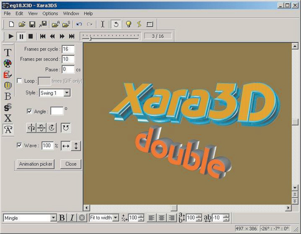 Xara3D 5.0