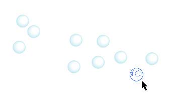 Рис. 10. Процесс дублирования символа