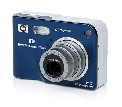 НР Photosmart R607 BMW.WilliamsF1 Team Special Edition
