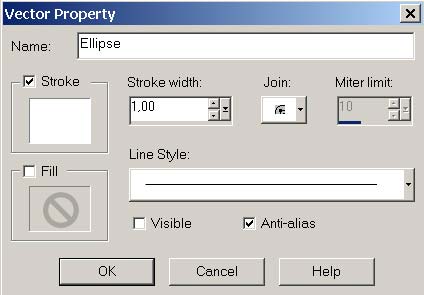 Рис. 104. Окно Vector Property