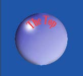 Рис. 111. Внешний вид кнопки с текстом, расположенным по окружности внутри кнопки