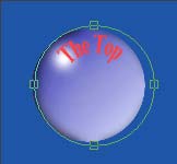 Рис. 112. Выделение контура-окружности инструментом Pen