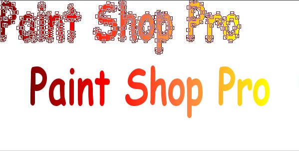 Рис. 127. Внешний вид изображения после конвертации копии текста в кривую