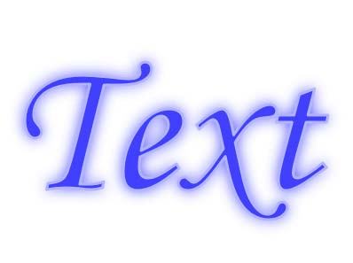 Рис. 19. Окончательный внешний вид текста с размытой обводкой