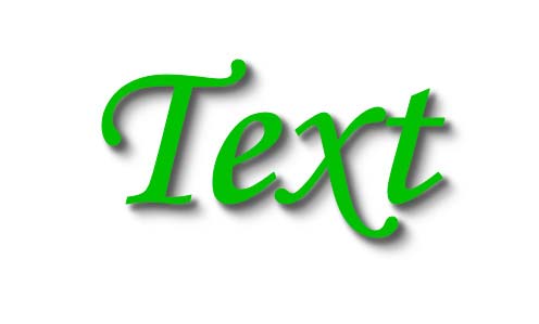 Рис. 23. Окончательный внешний вид текста с тенью