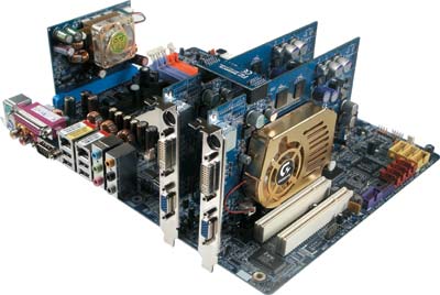 Рис. 8. SLI-система в сборе