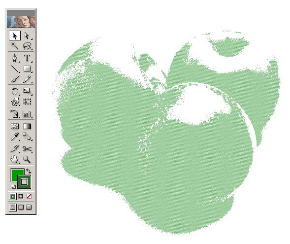 Рис. 27. Результат изменения изображения после корректировки цвета заливки и цвета границы