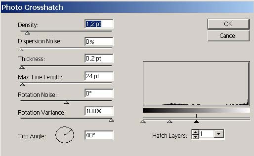 Рис. 4. Окно Photo Crosshatch
