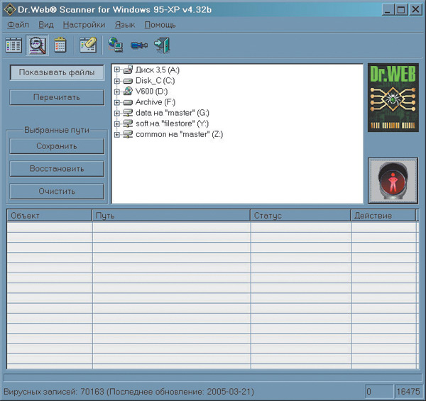 Антивирус Dr.Web для Windows