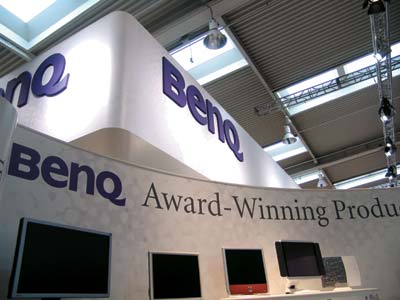 Стенд компании BenQ