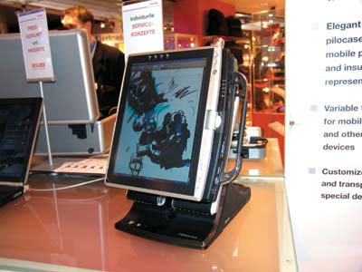 Концептуальный ноутбук Toshiba