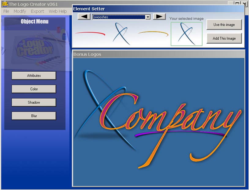 Рис. 8. Вид логотипа после замены шара