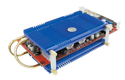 Рис. 11. Внешний вид видеокарты с системой охлаждения ZM80C-HP
