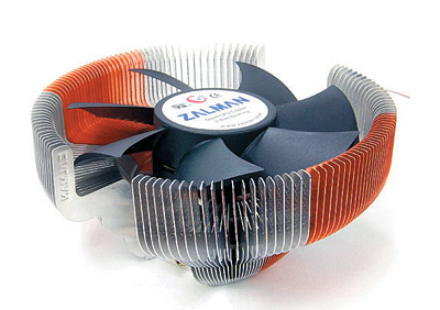 Рис. 13. Система охлаждения процессора Zalman CNPS7700-AlCu