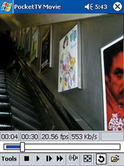 PocketTV Classic MPEG Movie Player (MpegTV)