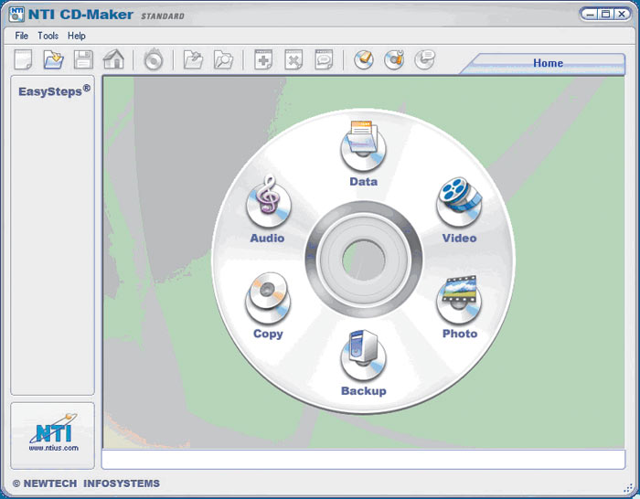 Рис. 23. Утилита NTI CD&DVD-Maker 7 Standard