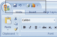 Quick Access Tool Bar