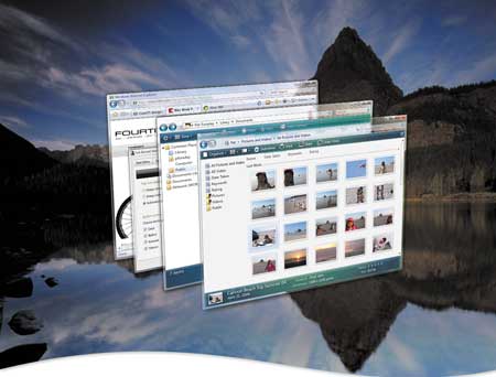 Функция Windows Flip 3D