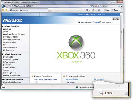 Масштабирование страницы