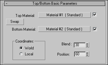 Рис. 14. Параметры настройки материала Top/Bottom