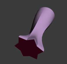 Рис. 51. Текстурированный loft-объект