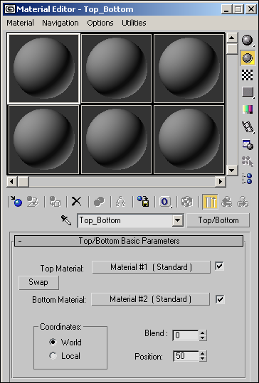 Рис. 6. Появление нового материала Top_Bottom
