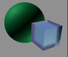 Рис. 66. Вид сцены с тонированным туманом