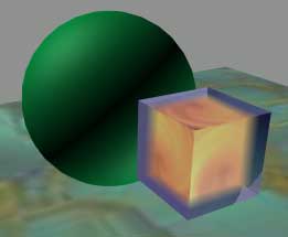 Рис. 68. Вид сцены при отсутствии отражения