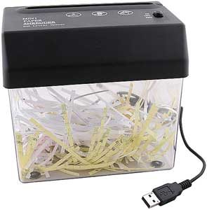USB mini Paper Shredder