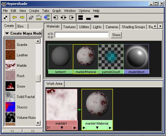Рис. 6. Появление «мраморного» материала