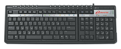 Клавиатура Zboard со стандартным (офисным) кейсетом