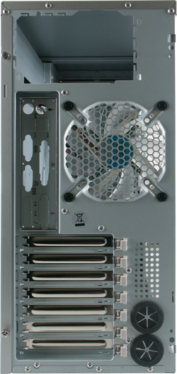 Задняя панель корпуса GIGABYTE Poseidon