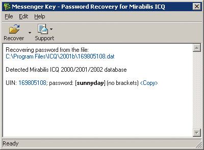 Messenger Key