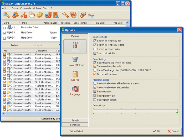 SBMAV Disk Cleaner 2.76