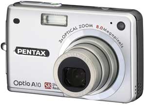 Pentax Optio A10 — представитель 8-мегапиксельных компактных фотоаппаратов