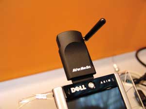 Цифровой ТВ-тюнер для КПК AVerTV DVB-H SDIO Card (E570)