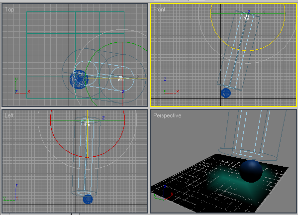 Рис. 10. Установка источника Free Directional