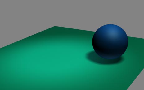 Рис. 15. Сцена с тремя источниками