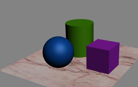 Рис. 16. Исходная сцена