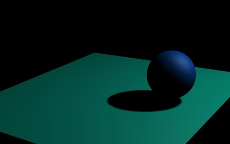 Рис. 5. Шар с одним Omni-источником