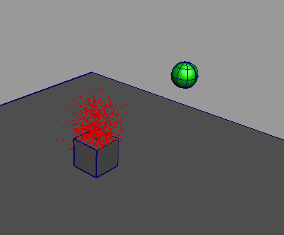 Рис. 12. Исходный вид сцены со сферой